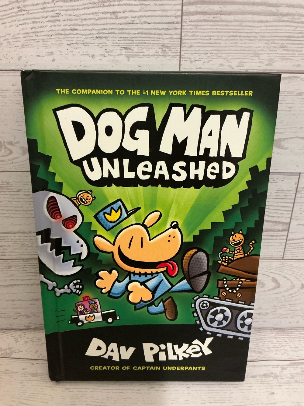 Dog Man Unleashed a book by Dav Pilkey
2 for /$10 or (1book for $7)
